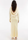 TOPSHOP Sabrina Maxi Slip Skirt, Cream