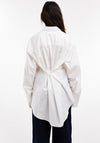 TOPSHOP Sabine Oversized Shirt, Snow White