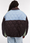 TOPSHOP Sky Quilted Jacket, Brown