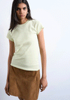 TOPSHOP Faya Everday T-Shirt, Bright Green