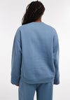 TOPSHOP Abba Wide Sleeve Sweatshirt, Blue