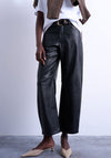 TSCICELY FAKE LEATHER TROUSERS WVN