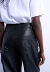 TSCICELY FAKE LEATHER TROUSERS WVN