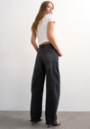 TOPSHOP Barrell High Rise Jeans, Faded Black