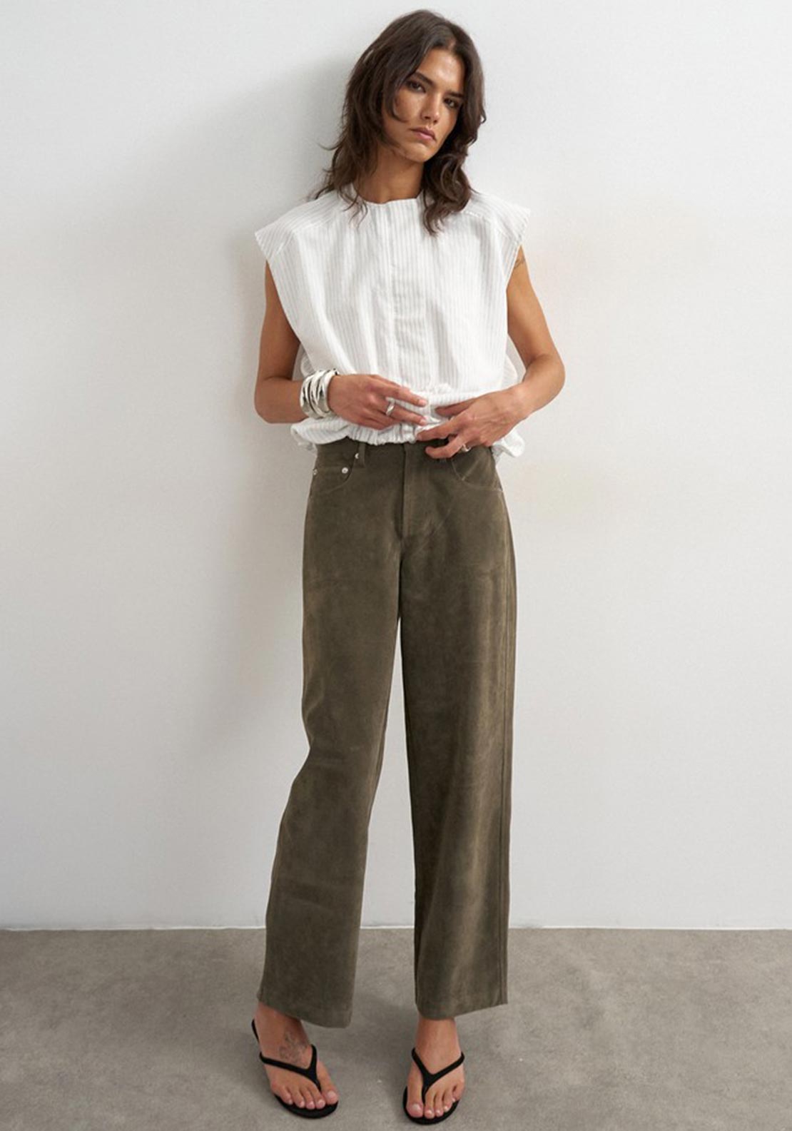 TSSYNA CINCH TROUSERS