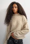 TOPSHOP Frederikke Knitted Jumper, Beige