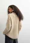 TOPSHOP Frederikke Knitted Jumper, Beige