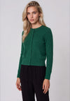 TOPSHOP Sia Knitted Button Up Cardigan, Green