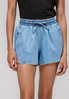 TOPSHOP Josa Denim Shorts, Light Blue
