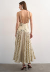 TOPSHOP Millie Patterned Maxi Dress, Cream Multi