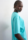 TOPSHOP Victoria Oversized T-Shirt, Blue