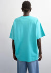 TOPSHOP Victoria Oversized T-Shirt, Blue