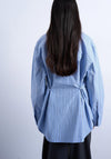 TOPSHOP Demi Oversized Shirt, Blue