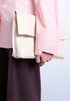 TOPSHOP Demi Oversized Shirt, Light Pink