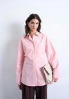 TOPSHOP Demi Oversized Shirt, Light Pink