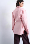 TOPSHOP Demi Oversized Shirt, Light Pink