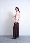 TOPSHOP Demi Oversized Shirt, Light Pink