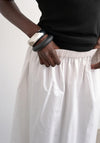 TOPSHOP Lina Lace Ankle Skirt, White