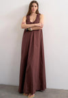 TSRUNI SL MAXI DRESS WVN