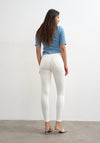 TOPSHOP Joni High Waisted Skinny Jeans, White