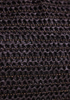 TOPSHOP Abbie Woven Clutch Bag, Brown