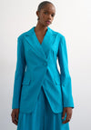 TSKARIN LS CINCHED WAIST BLAZER