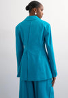 TSKARIN LS CINCHED WAIST BLAZER