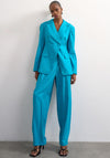TSKARIN LS CINCHED WAIST BLAZER
