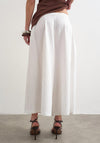 TOPSHOP Malin High Rise Wide Culotte Trousers, Off-White