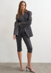 TOPSHOP Cara Cinched Blazer, Grey