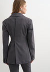 TOPSHOP Cara Cinched Blazer, Grey