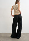 TOPSHOP Camo Cargo Trousers, Black