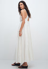TOPSHOP Milla Broderie Maxi Dress, White