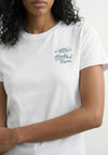 TOPSHOP Kia Everyday Mocktail Graphic Fitted T-Shirt, White