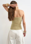 TOPSHOP Mathilda Bandeau Top, Beige