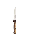 TRAMONTINA Gaucho Steak Knife, Brown