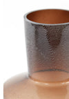 Light & Living Trasmo Glass Vase, Brown