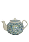 Shannonbridge 4 Cup Teapot, Blue Daisy
