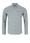 Andre Texas Long Sleeve Check Shirt, Green Multi