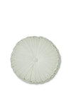 Laura Ashley Round Rosanna 35cm Cushion, Sage