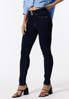 Tiffosi One Size Double Comfort Skinny Jeans, Navy Blue