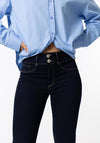 Tiffosi One Size Double Comfort Skinny Jeans, Navy Blue