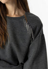 Tiffosi Womens Ballerina Sweatshirt, Grey