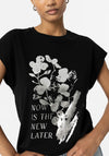 Tiffosi Womens Madrid T-Shirt, Black