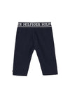 Tommy Hilfiger Baby Girl Monotype Leggings, Navy