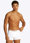 Tommy Hilfiger 3 Pack Signature Cotton Essentials Trunks, White
