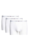Tommy Hilfiger 3 Pack Signature Cotton Essentials Trunks, White