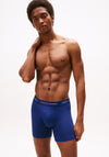 Tommy Hilfiger 3 Pack Signature Microfiber Essentials Boxer Brief, Blue Multi