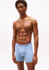 Tommy Hilfiger 3 Pack Signature Microfiber Essentials Boxer Brief, Blue Multi
