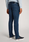 Tommy Hilfiger Denton Faded Straight Leg Jeans, Tinted Blue